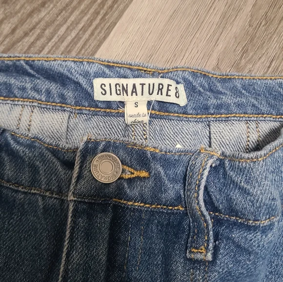 Y2k Pleated Denim Mini Skirt S Nwt - Picture 2 of 6